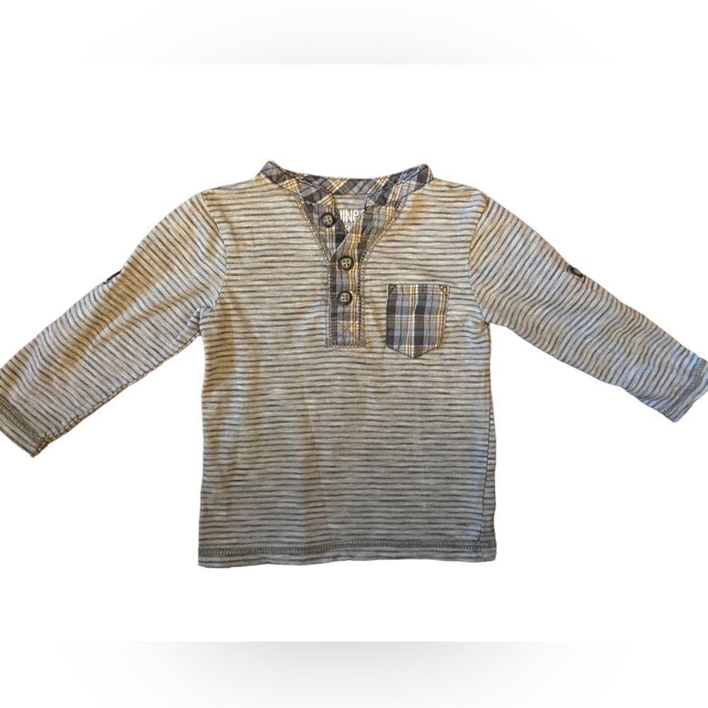 OSH Kosh Striped Long Sleeve T Shirt Size 18 months
